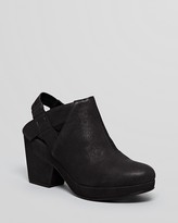 Thumbnail for your product : Eileen Fisher Grip Platform Clog Booties