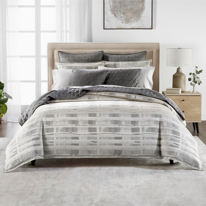 Hotel Collection Broken Stripe 3Pc. Comforter Set, Full/Queen, Created