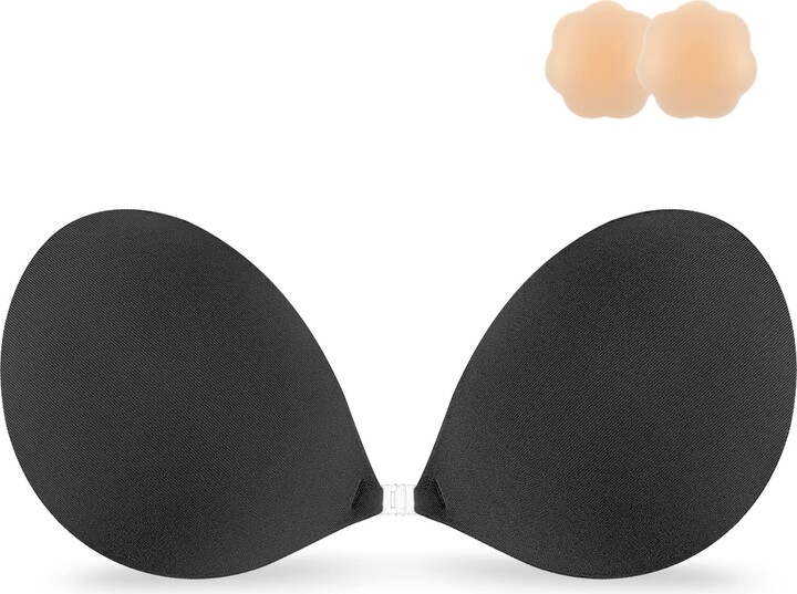 thumbnail image 2 of Micger Sticky Bras, Reusable Adhesive Bra, 2Pair Strapless Super Sticky 2 of 13