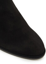 Thumbnail for your product : Stuart Weitzman Harper neoprene-paneled suede ankle boots