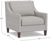 Thumbnail for your product : Pottery Barn Pasadena Upholstered Armchair - Print and Pattern