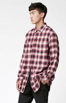 Thumbnail for your product : Civil Regime Plaid Flannel Long Sleeve Button Up Shirt