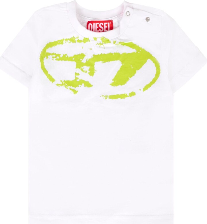 Diesel Multicolor T-shirt For Baby Boy With Logo