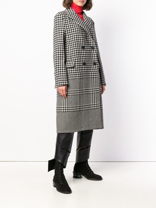 Ermanno Scervino Double-Breasted Checked Coat