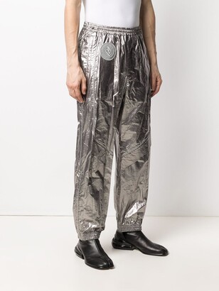 Juun.J Embroidered-Patch Trousers
