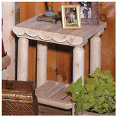 Thumbnail for your product : Rustic Cedar Nightstand without Drawer