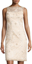 Thumbnail for your product : Sue Wong Open-Back Beaded Cocktail Dress