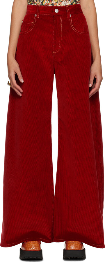 raphaela by brax Corduroy Trousers \u201eW-bkb4zy\u201c red Fashion Trousers Corduroy Trousers 