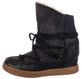 Thumbnail for your product : Isabel Marant Leather Ankle Boots
