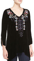 Thumbnail for your product : Johnny Was Elise Velvet Pullover, Plus Size