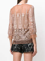 Thumbnail for your product : Blugirl embroidered floral blouse