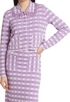 Thumbnail for your product : Baum und Pferdgarten Capers Checkerboard Knit Jacket