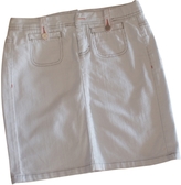 Thumbnail for your product : Tommy Hilfiger White Cotton Skirt