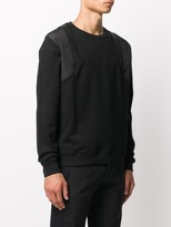 Thumbnail for your product : Les Hommes Panelled Crewneck Sweatshirt