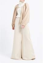 Thumbnail for your product : Wolf & Badger Vera Cream Oversized Wool Bomber Jacket