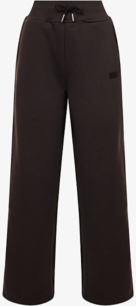 We Are Tala Womens Americano Wide-Leg Cotton-Jersey Jogging Bottoms Xs