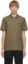 Thumbnail for your product : Burberry Khaki Embroidered Logo Waltham Polo