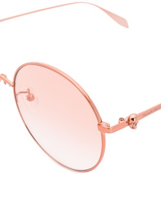 Alexander McQueen Sunglasses Round Frame Sunglasses