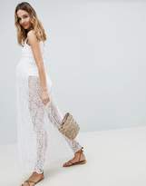 Thumbnail for your product : ASOS Maternity DESIGN Maternity Beach Lace Maxi Dress