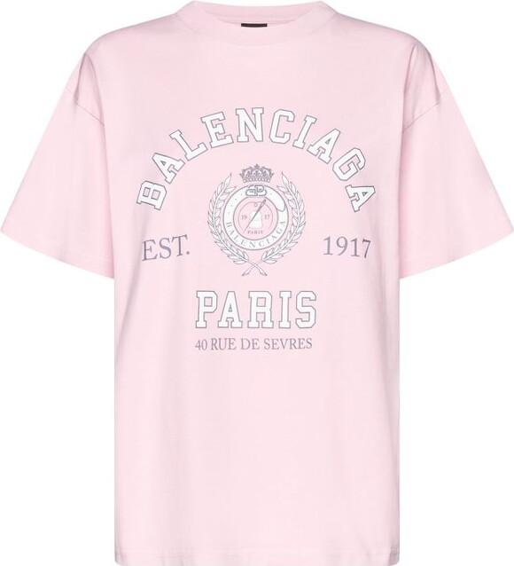 Balenciaga College 1917 Medium Fit T-Shirt - ShopStyle