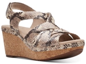 clarks arla peyton wedge sandal