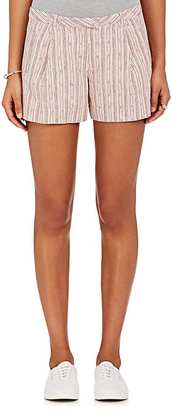 ATM Anthony Thomas Melillo Women's Striped Linen Shorts