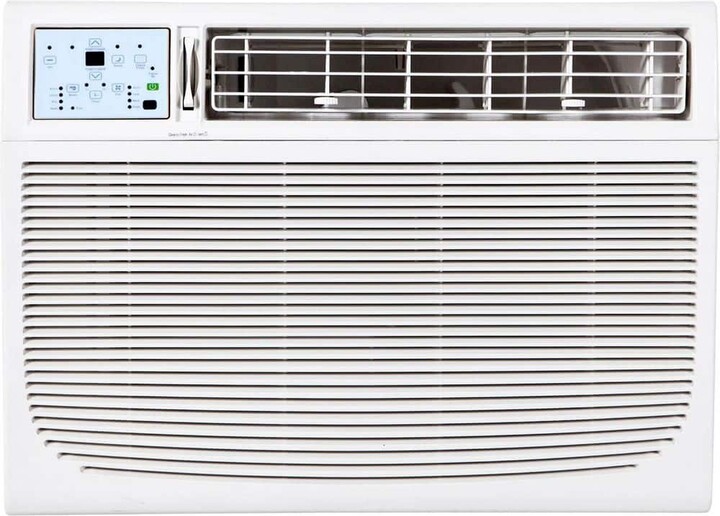 Key Stone 18,000 BTU (DOE) 230-Volt Window Air Conditioner Cools 1000 sq. ft. with Remote in White