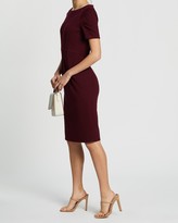 Thumbnail for your product : David Lawrence Women's Red Work Dresses - Kamila Pencil Dress - Size One Size, S at The Iconic