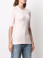 Thumbnail for your product : Antonella Rizza slogan-embellished knitted T-shirt