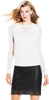Thumbnail for your product : Vince Camuto Long Sleeve Pullover Sweater