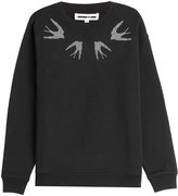Thumbnail for your product : McQ Embellished Cotton Sweatshirt
