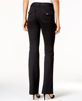 Thumbnail for your product : INC International Concepts Contrast-Stitch Bootcut Pants, Only at Macy's