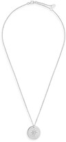 Thumbnail for your product : Sterling Forever Burst Disc Pendant Necklace