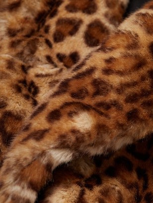 Rag & Bone Emma Leopard-Print Faux Fur Coat