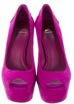 Thumbnail for your product : Brian Atwood Embellished Platform Pumps