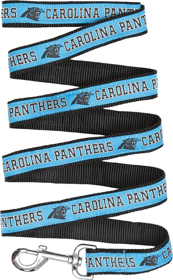 Pets First NFL Carolina Panthers Heavy Duty and Durable Dogs and Cats Sports Leash - Small
