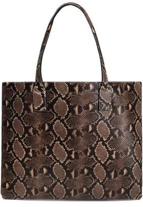 Marc Jacobs Snake-effect Leather Tote