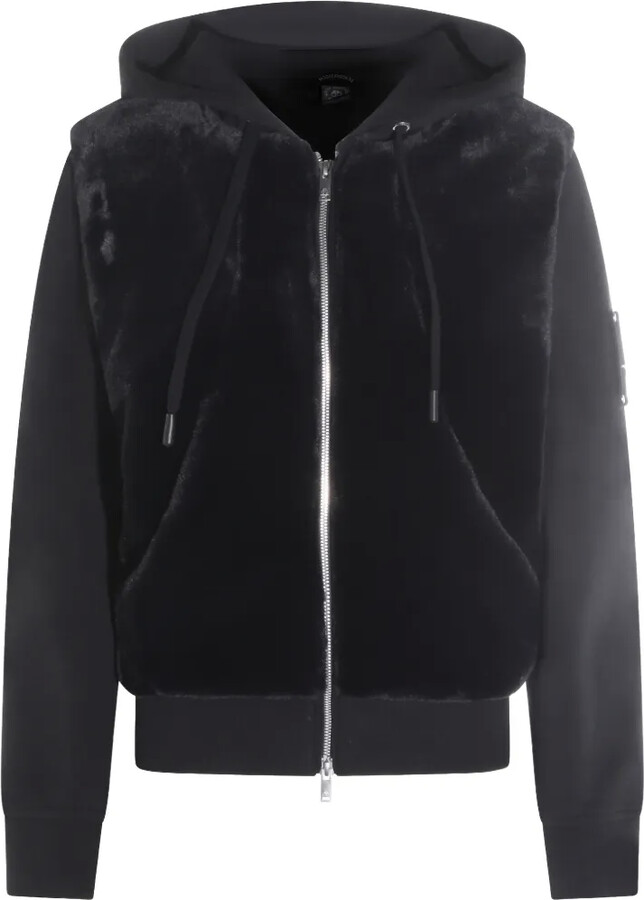 Moose Knuckles Fur Hooded Jacket