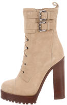 Thumbnail for your product : Michael Kors Suede Platform Ankle Boots