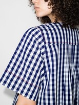 Thumbnail for your product : Lee Mathews V-neck gingham dress