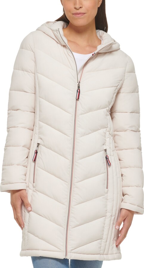 Tommy Hilfiger Women's Down & Puffers Coats | ShopStyle