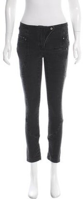 Yigal Azrouel Mid-Rise Straight-Leg Jeans