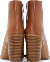 Thumbnail for your product : A.P.C. Caramel Leather Chic Boots