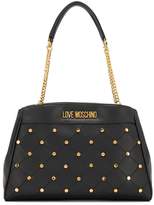 Thumbnail for your product : Love Moschino Studded Logo Tote