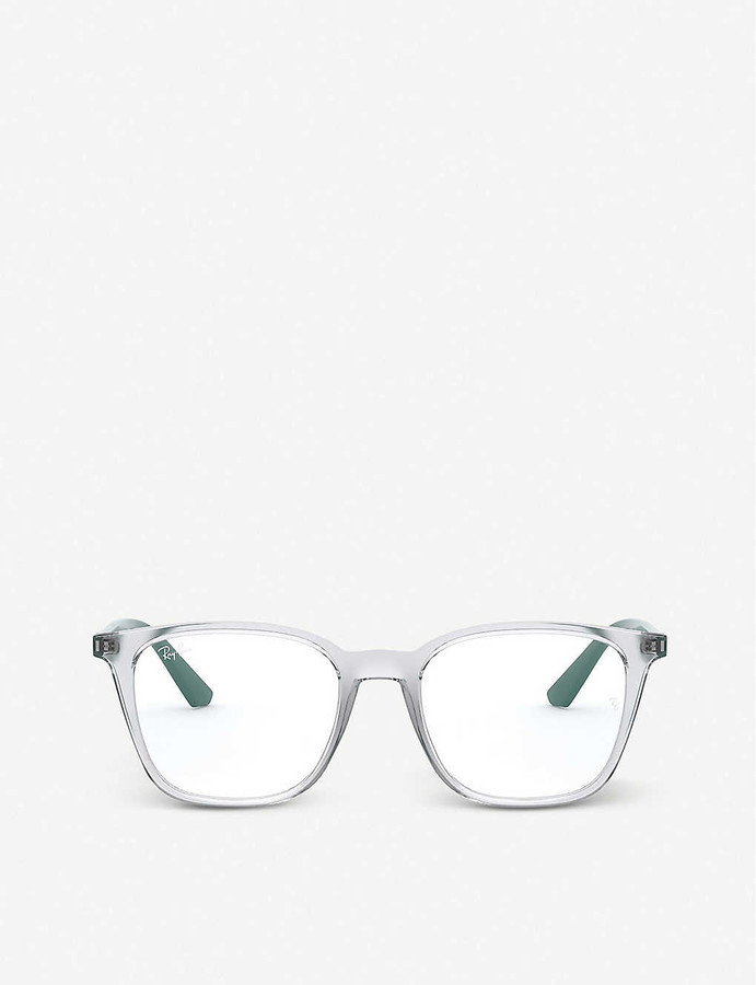 clear frame ray bans