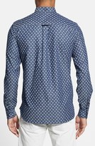 Thumbnail for your product : Fred Perry 'Drake's London - Paisley Print' Slim Fit Chambray Sport Shirt