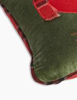 Thumbnail for your product : Marks and Spencer Velvet Robin Applique Cushion