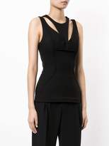 Thumbnail for your product : Thierry Mugler cut-out sleeveless top
