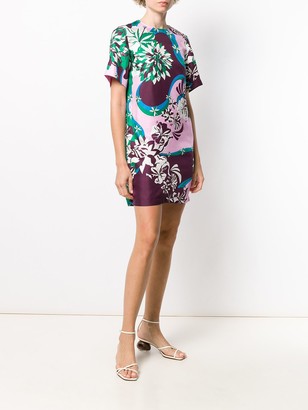 Pucci Floral Print Shift Dress