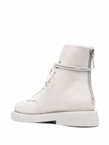 Thumbnail for your product : Marsèll Lace-Up Leather Ankle Boots